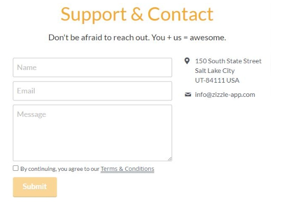 聯繫表單 聯繫表單
